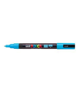 Popisovač uni POSCA PC-3M svetlomodrý 