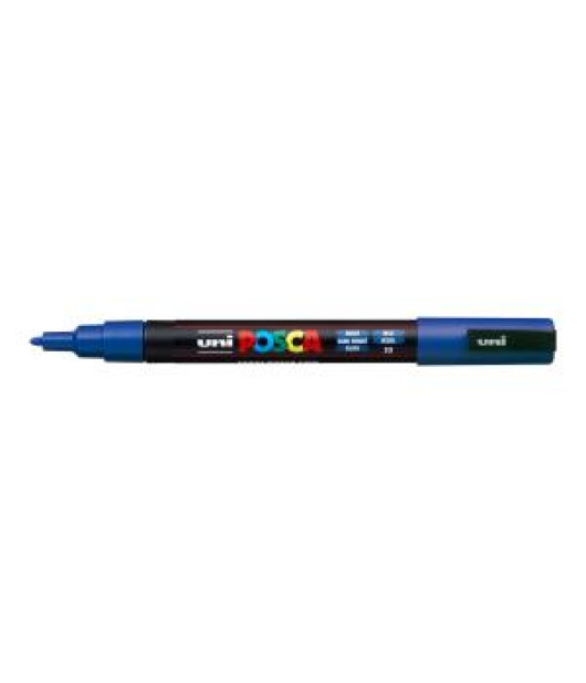 Popisovač uni POSCA PC-3M modrý 