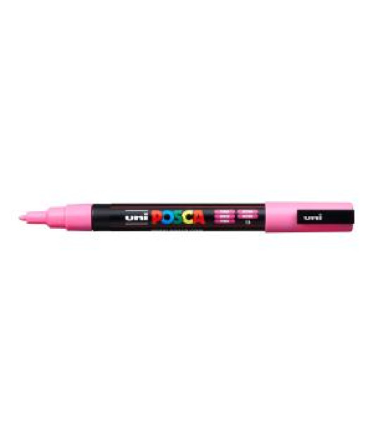 Popisovač uni POSCA PC-3M ružový 