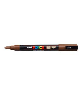 Popisovač uni POSCA PC-3M hnedý 