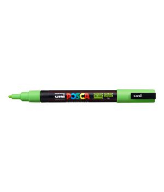 Popisovač uni POSCA PC-3M zelené jablko 