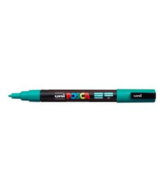 Popisovač uni POSCA PC-3M smaragdový 