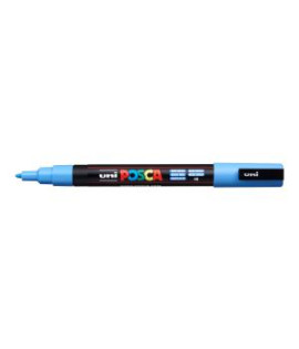 Popisovač uni POSCA PC-3M nebesky modrý 