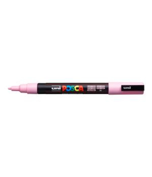 Popisovač uni POSCA PC-3M svetloružový 
