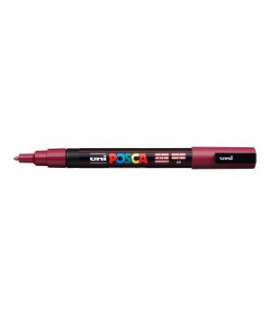 Popisovač uni POSCA PC-3M bordový 