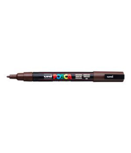 Popisovač uni POSCA PC-3M tmavohnedý 