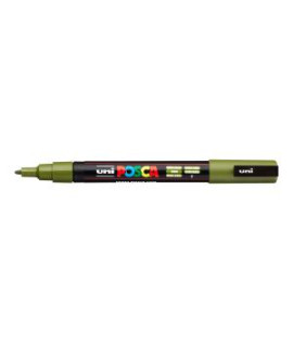 Popisovač uni POSCA PC-3M khaki zelený 