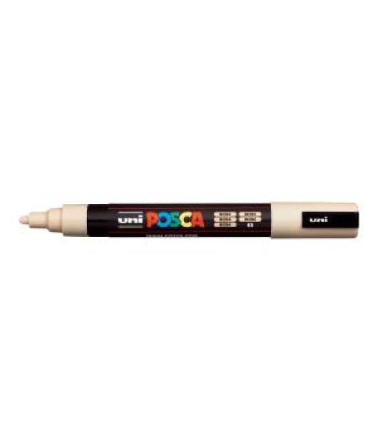 Popisovač uni POSCA PC-5M béžový 