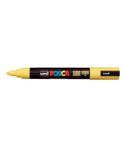 Popisovač uni POSCA PC-5M slamovo-žltý 