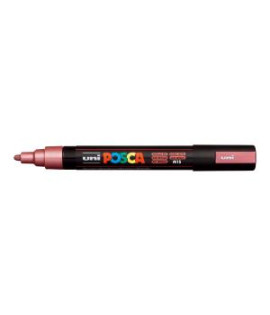 Popisovač uni POSCA PC-5M metalicky červený 