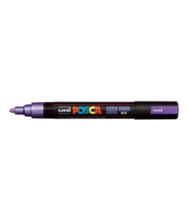 Popisovač uni POSCA PC-5M metalicky fialový 