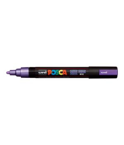 Popisovač uni POSCA PC-5M metalicky fialový 