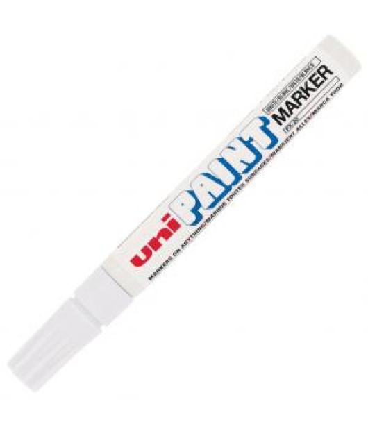 Lakový popisovač uni PAINT PX-20 biely 