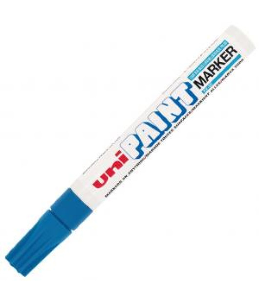 Lakový popisovač uni PAINT PX-20 modrý 