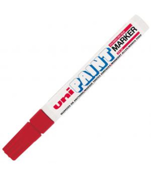 Lakový popisovač uni PAINT PX-20 červený 