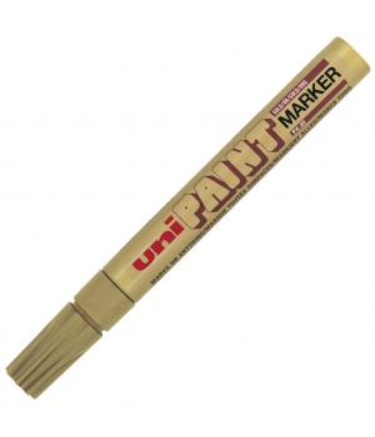 Lakový popisovač uni PAINT PX-20 zlatý 