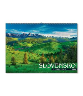 Nástenný kalendár Spoznávame Slovensko 