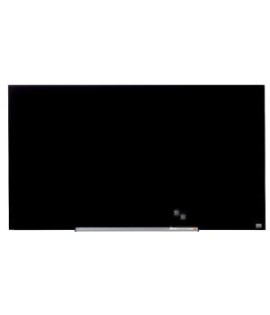 Sklenená tabuľa Nobo Diamond čierna 57”, 1260x710mm 