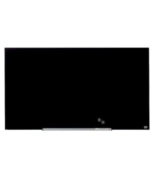 Sklenená tabuľa Nobo Diamond čierna 57”, 1260x710mm 