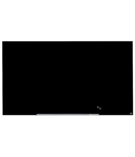 Sklenená tabuľa Nobo Diamond čierna 85”, 1900x1000mm 