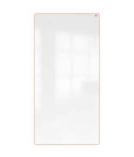 Prenosná magnetická taubľa Nobo Move & Meet oranžový rám 