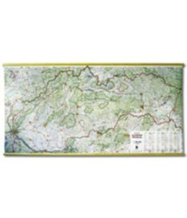 Mapa SR automapa 1200x900 mm 