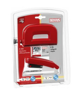Súprava kolekcie Novus EVOLUTION E 15/E 210 červená/sivá 
