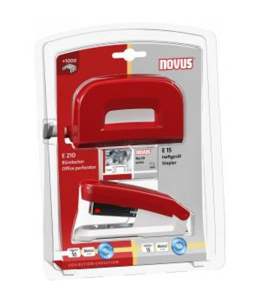 Súprava kolekcie Novus EVOLUTION E 15/E 210 červená/sivá 
