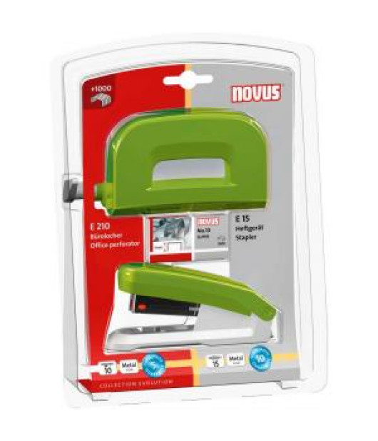 Súprava kolekcie NOVUS EVOLUTION E 15/E 210 zelená 