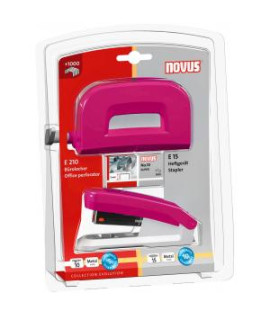 Súprava kolekcie NOVUS EVOLUTION E 15/E 210 ružová 