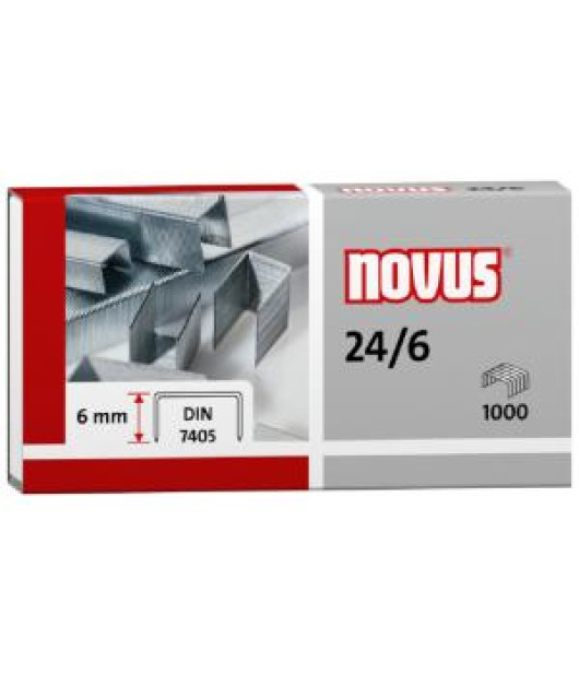 Spinky Novus 24/6 DIN • 1000 ks 