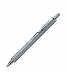 Gélový roller Pentel Energel Steel, strieborný 