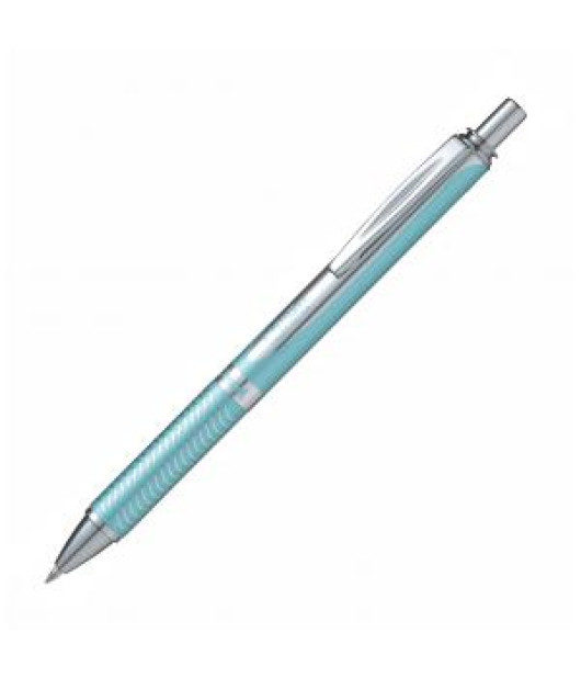 Gélový roller Pentel Energel Steel, svetlo modrý 