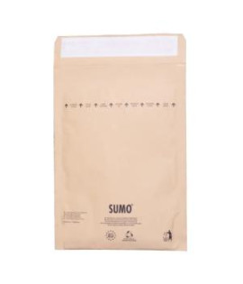 Bublinkové obálky recyklované SUMO 16,5x21,5cm hnedé 