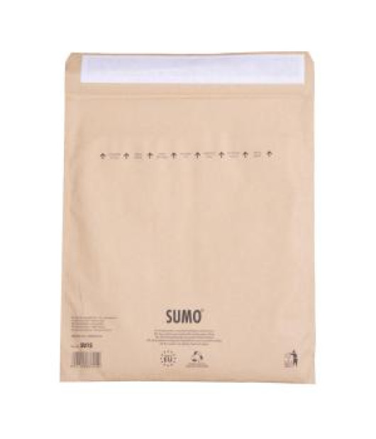 Bublinkové obálky recyklované SUMO 23,5x26,5cm hnedé 