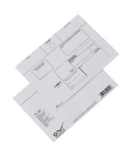 Poštové obálky C5 doručenka, 100 ks s páskou 