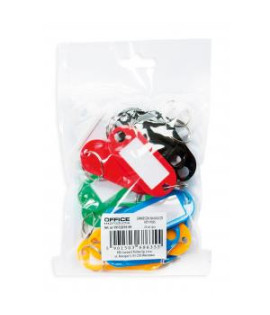 Menovky na kľúče Office Products mix farieb 20ks 