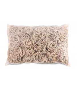 Gumičky Office Products 25mm 1kg biele 
