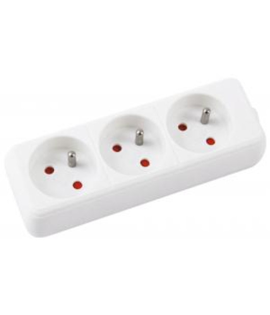 Predlžovací kábel Office Products s 3 zásuvkami 1,5m 