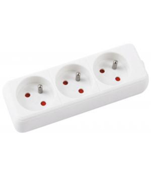 Predlžovací kábel Office Products s 3 zásuvkami 5m 
