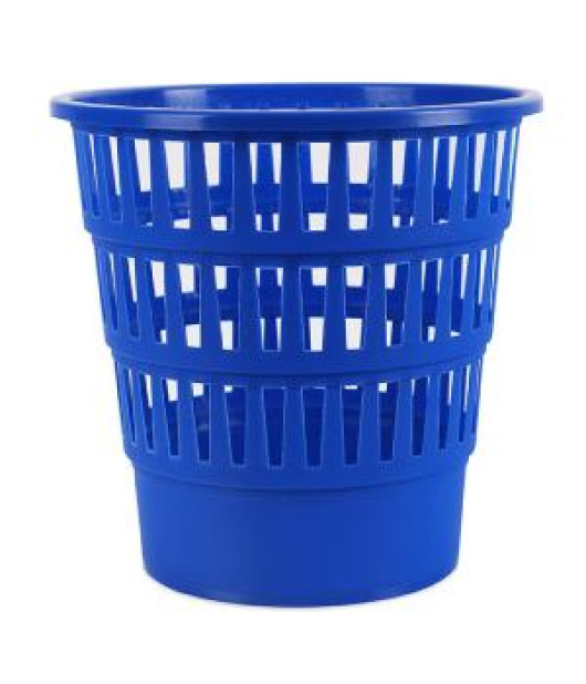 Kôš Office Products plastový rebrovaný 16 ℓ modrý 