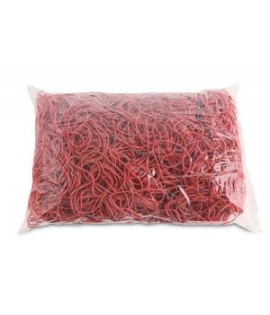 Gumičky Office Products 50mm 1kg červené 