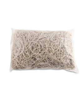 Gumičky Office Products 50mm 1kg biele 