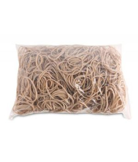 Gumičky Office Products 50mm 1kg prírodná farba 