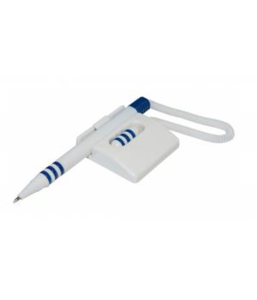 Pero so stojanom Office Products plastové modro-biele horizontálne 