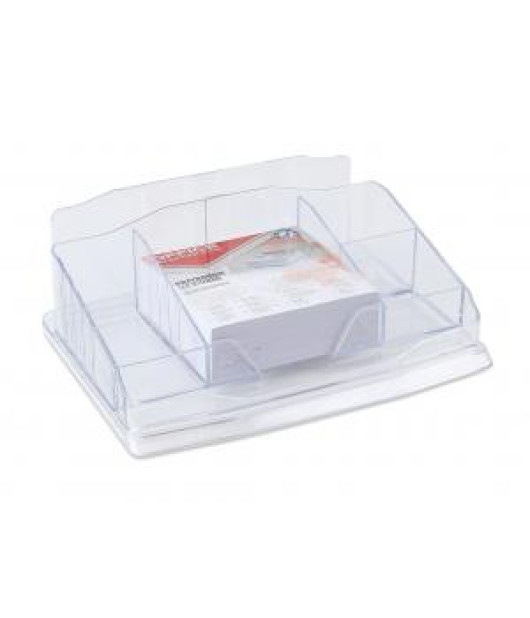 Stolový organizér Office Products transparentný 