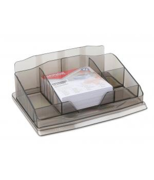 Stolový organizér Office Products dymový 