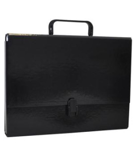 Aktovka s držadlom Office Products na dokumenty A4 čierna 
