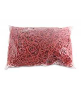 Gumičky Office Products 80mm 1kg červené 