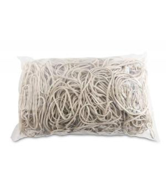 Gumičky Office Products 80mm 1kg biele 
